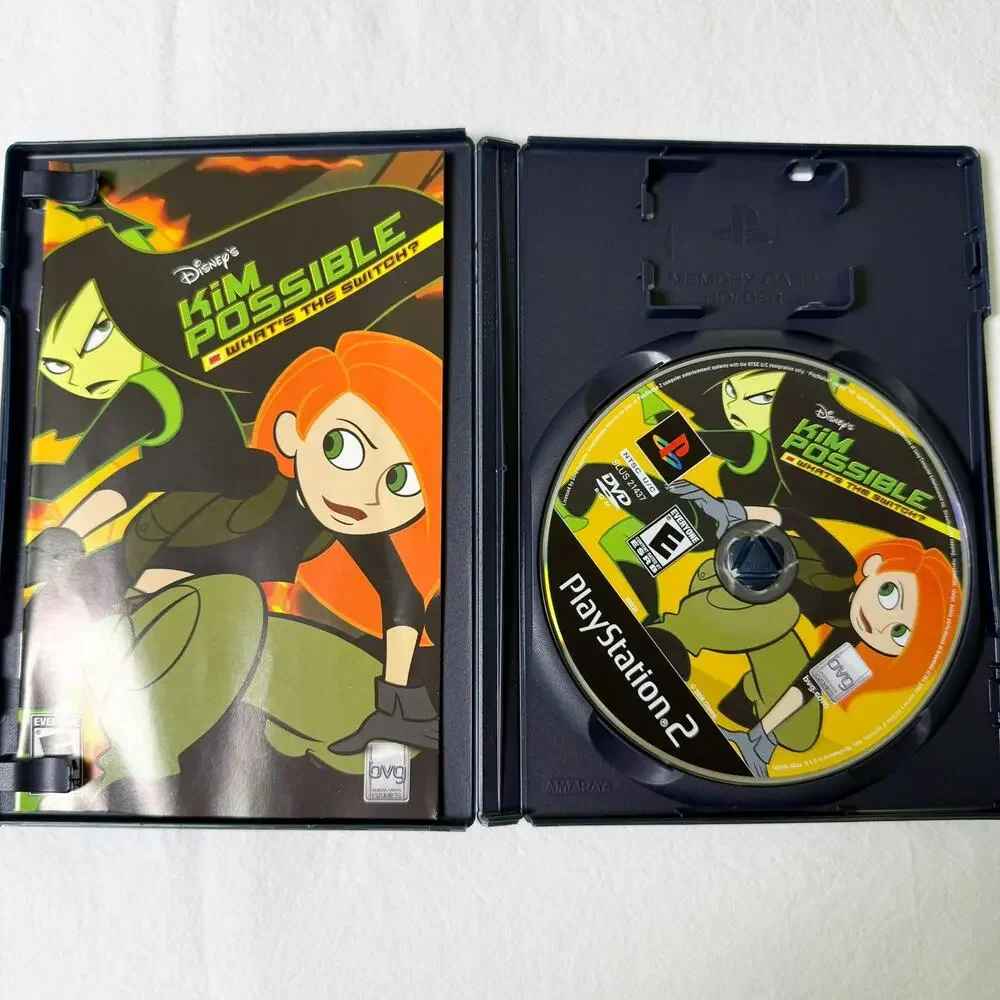 Kim Possible: What's the Switch - PlayStation 2 PS2 Complete CIB - Tested